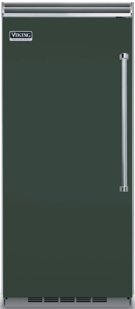 Viking® 5 Series 36 in. 22.8 Cu. Ft. Blackforest Green Column Refrigerator-0