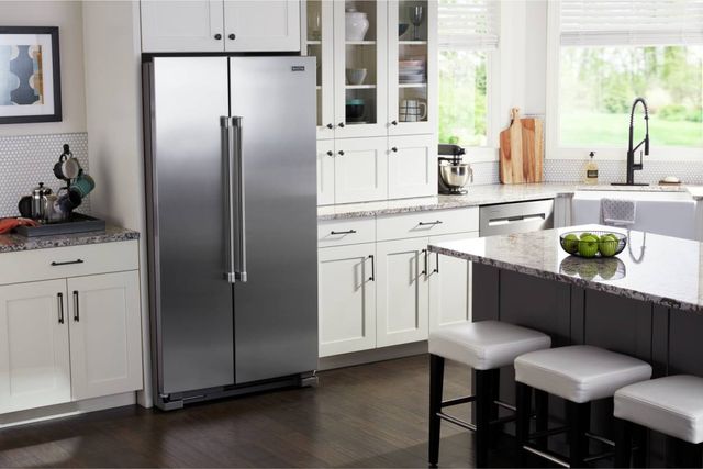 Réfrigérateur côte-à-côte de 36 po Maytag® de 24.9 pi³ - Acier inoxydable résistant aux traces de doigts-7