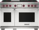 Wolf® 48" White Pro Style Dual Fuel Range-0