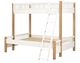 Legacy Kids Teen Margot Cloud White/Desert Oak Twin/Full Youth Bunk Bed-0