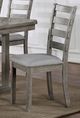 Furniture of America® Laquila 7-Piece Gray Dining Set-4