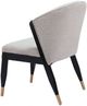 Zuo® Modern Pula Black/Gold/Misty Gray Dining Side Chair-4