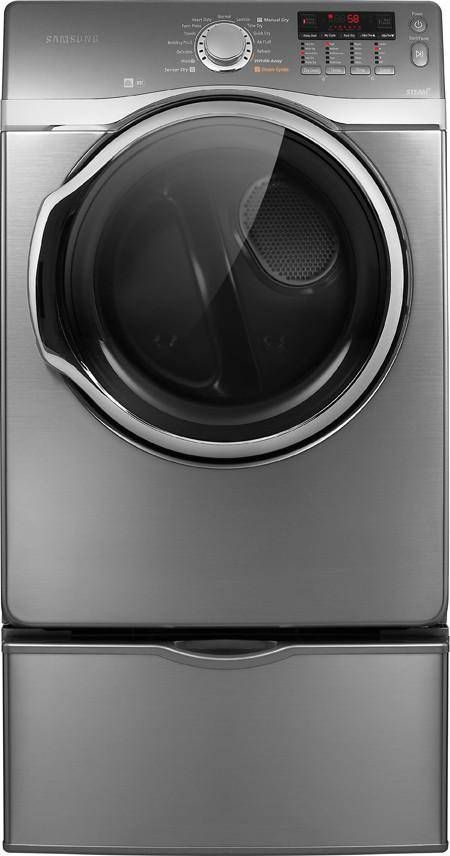 Samsung 7.4 Cu. Ft. Stainless Platinum Gas Dryer-1