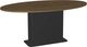 Amisco Customizable Lucarelli 72" Oval Dining Table with 1" Thermo Fused Laminate Top-0