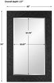 Uttermost® Everest Satin Black Mirror-2