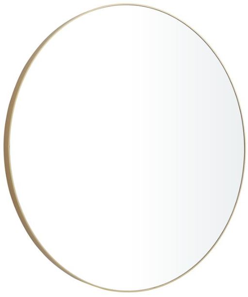 Deco Marche Gold Large Thin Minimalistic Frame Mirror-1