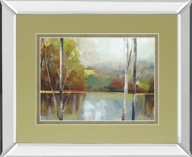 Classy Art Still Water by Trent Thompson Mirror Framed Wall Art-0
