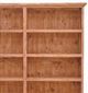 Million Dollar Rustic Brown 4-Drawer Bookcase-1