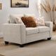 Furniture of America® Enea Taupe Loveseat-1