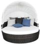 CabanaCoast® Customizable Louvre Wicker Outdoor Daybed-1