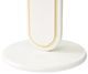 Michael Amini® Sassani Gold/Pearl White End Table-5