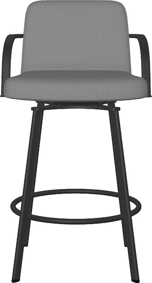 Amisco Customizable Tricia Counter Swivel Stool-3