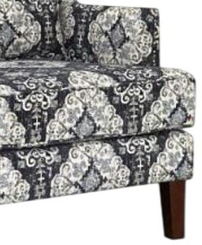 Bernards Kori Slate High Back Accent Chair-2