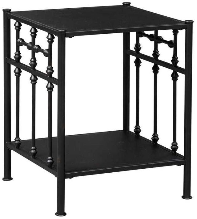 Liberty Furniture Vintage Black Open Nightstand-0