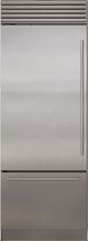 Sub-Zero® Classic Series 17.0 Cu. Ft. Stainless Steel Built In Bottom Freezer Refrigerator-0