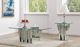 ACME Furniture Noralie Glass Top End Table with Mirrored Base-1