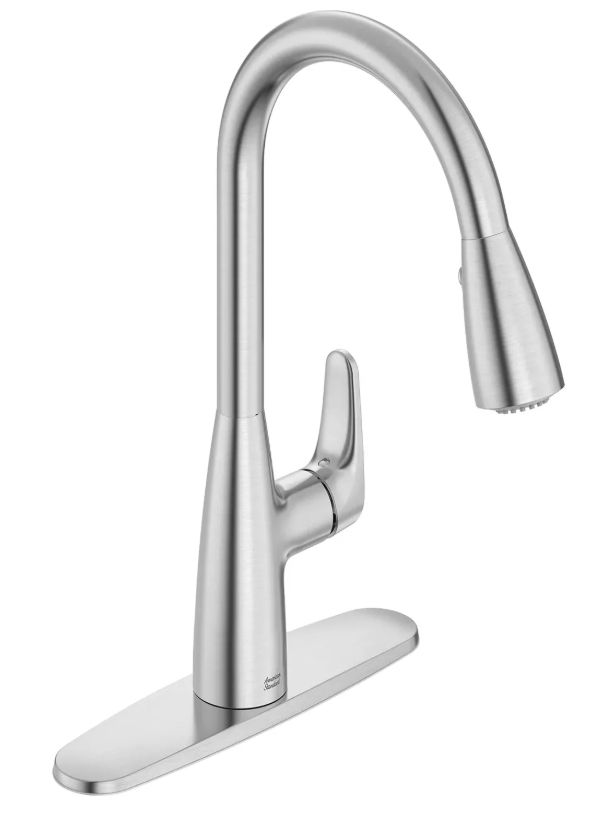 American Standard Colony® PRO Stainless Steel Single-Handle Pull-Down Dual Spray Kitchen Faucet-3