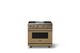 Viking® 5 Series 36" Golden Hour Pro Style Gas (LP) Range with Polished Chrome Trim-0