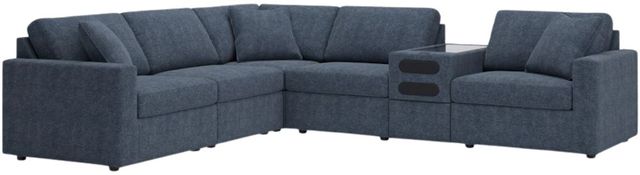 Signature Design by Ashley® Modmax 6-Piece Ink Modular Sectional with Audio Console-0