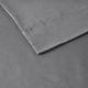 Olliix by Clean Spaces Charcoal Infused Charcoal King Solid Microfiber Sheet Set-1