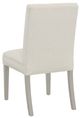Fairfield® Customizable Entree Dining Straight Short Back Side Chair with Sheer Dove Legs-3