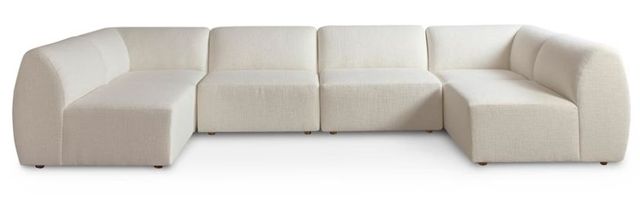 Bassett® Furniture Customizable Clyde 6-Piece Modular U-Shaped Sectional-0