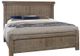 Vaughan-Bassett Yellowstone Dapple Gray King American Dovetail Panel Bed-0