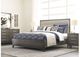 Kincaid® Cascade Sable Ross King Upholstered Panel Bed-2