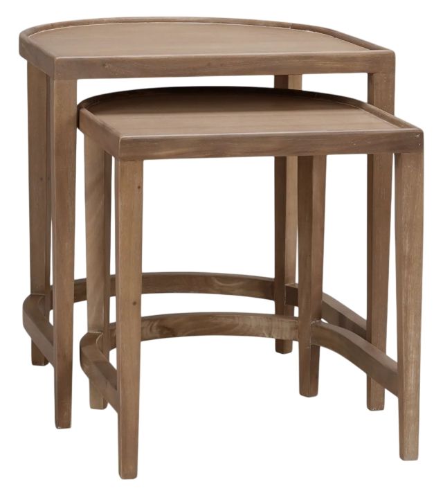 Bramble Customizable Normandy 2-Piece Nesting Table Set-0
