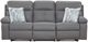 Affordable Furniture 1700 Porschia Asphalt Manual Reclining Sofa-2