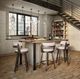Amisco Customizable Russell Swivel Counter Stool-2