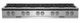 BlueStar® Platinum Series 60'' Stainless Steel Gas Rangetop-0