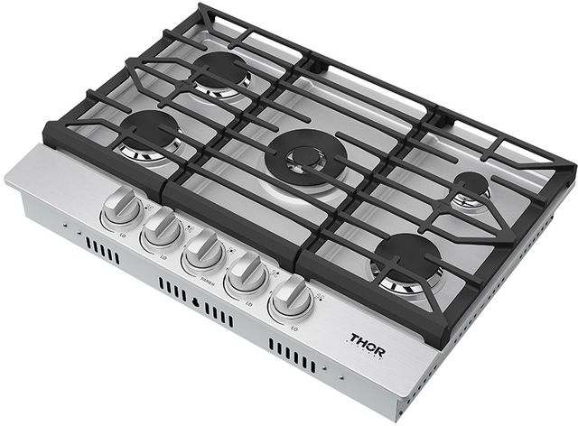 Thor Kitchen 30" Stainless Steel Pro Style Gas Cooktop-4