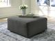 Signature Design by Ashley® Edenfield Charcoal Accent Ottoman-4