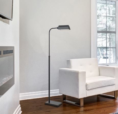Cal® Lighting & Accessories Dark Bronze Floor Lamp-1