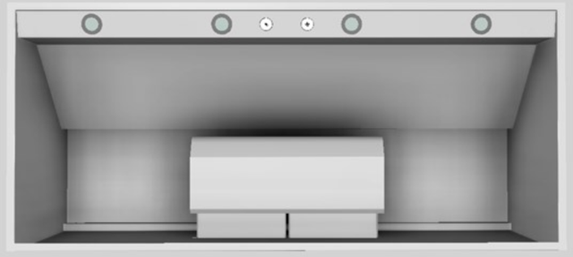 Vent-A-Hood® 54" Stainless Steel Wall Mounted Range Hood-3