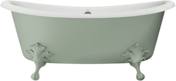 KOHLER® Artifacts™ Aspen Exterior with White Interior 66" x 32" Freestanding Bath-1