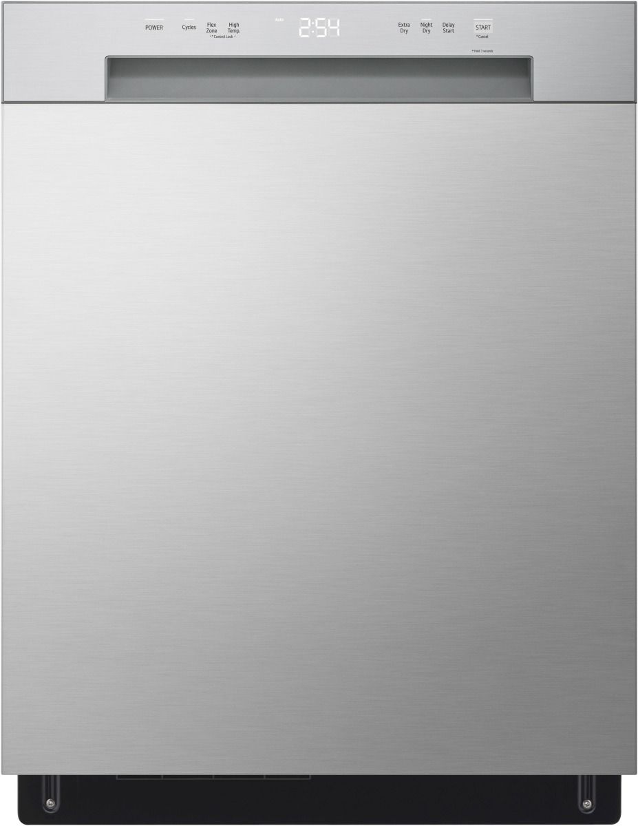 LG 24" Stainless Steel Look Front Control Built In Dishwasher