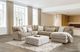Furniture of America® Loughton 3-Piece Light Brown Sectional-1