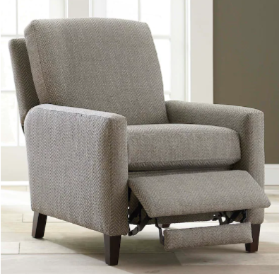 Bassett® Furniture Trevor Grey Recliner-1