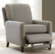 Bassett® Furniture Trevor Grey Recliner-1