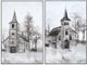 Crestview Collection Holy Lands 2-Piece Gray/Off-White Wall Art Set-0