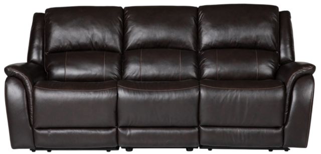 American Wholesale Furniture Madras Espresso Power Reclining Sofa-0