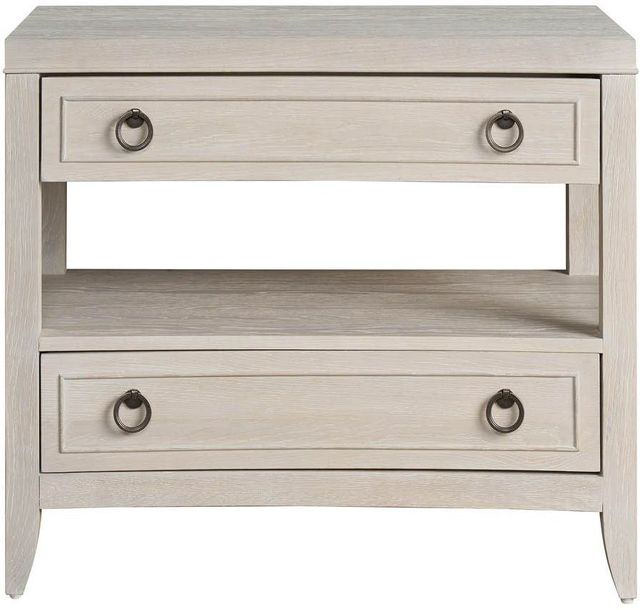 Universal Explore Home™ Avaline White Oak Nightstand-2