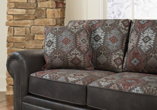 Creek Side Customs Customizable Jaden Sofa with Nailhead Trim-3