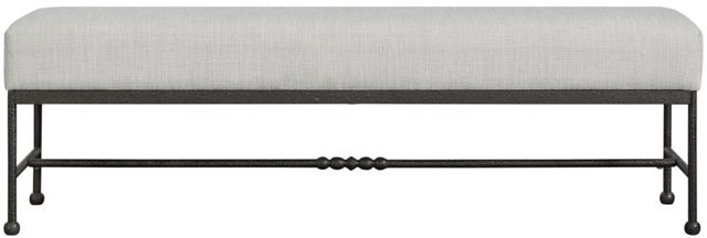 Bernards Tarrington Black/Gray Bench-2