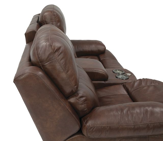 Palliser® Furniture Customizable Kenaston Power Reclining Loveseat with Power Headrest and Console-3