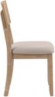Linon Jordan 2-Piece Gray Wash Dining Chair-4