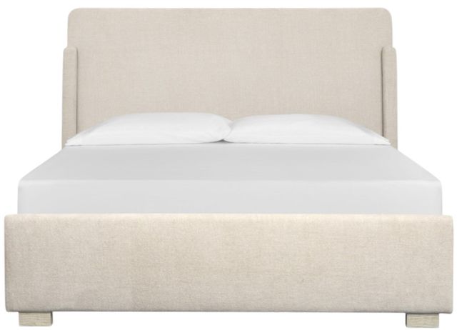 Magnussen Home® Lorelei Sandshell Upholstered King Sleigh Bed-1