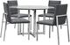 Modus Furniture Amalfi Cobalt Chair with Chrome Base-3